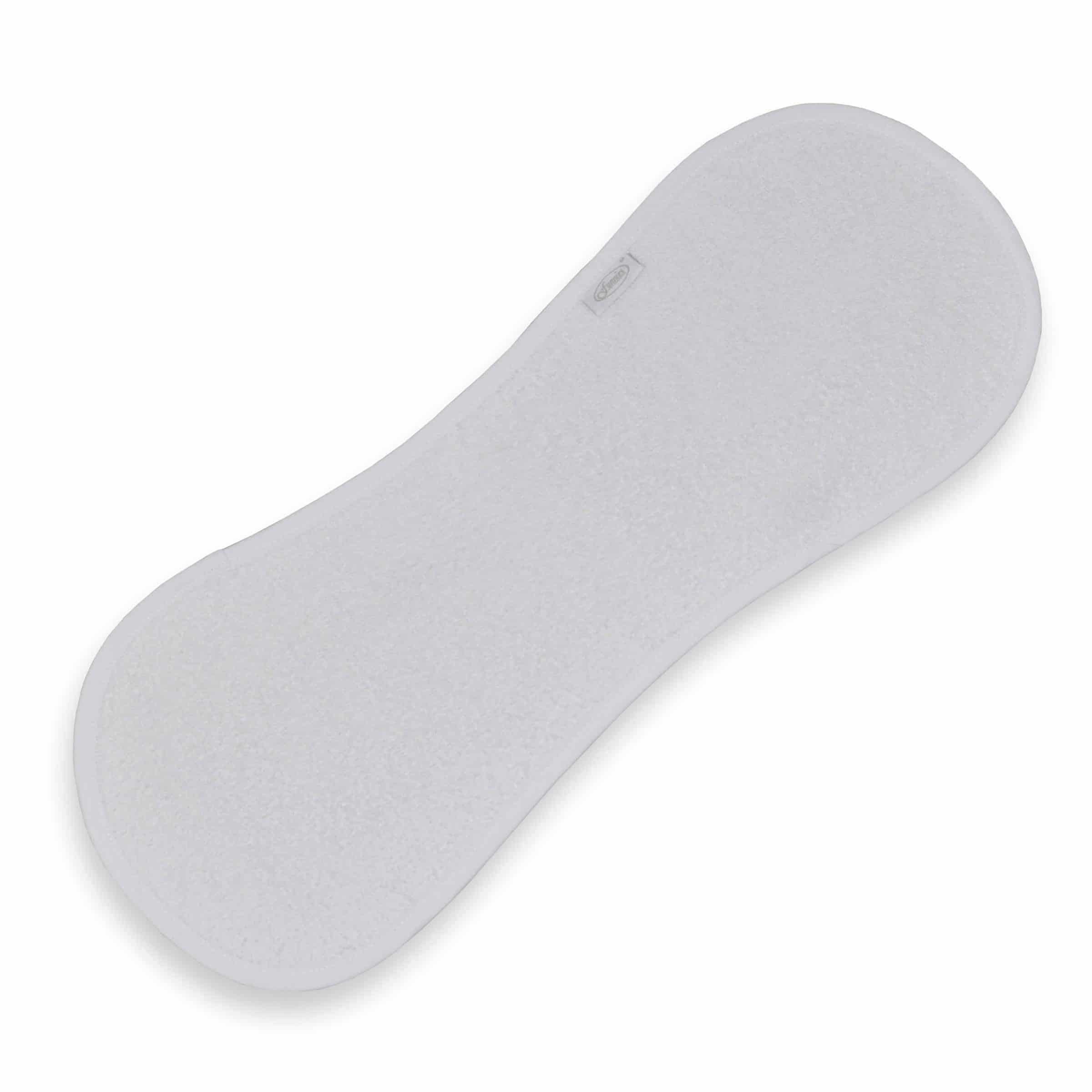 Schouder- Spuugdoek Uni Line, Wit