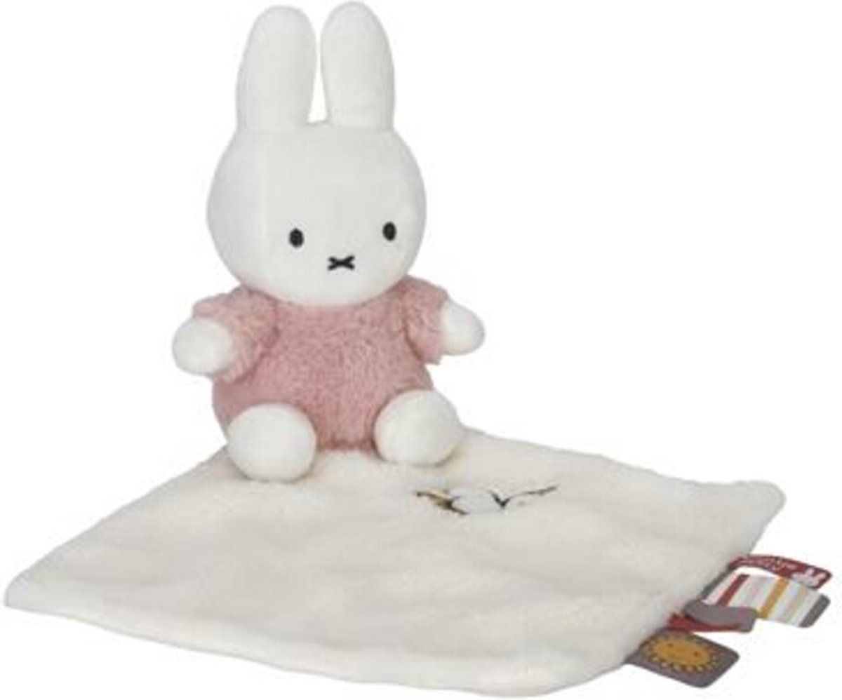 Tiamo Nijntje Knuffeldoekje Fluffy Roze - Afbeelding 2