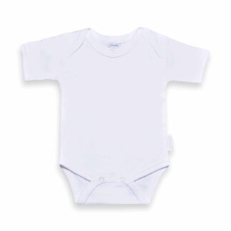 Romper Uni Line Wit, 62-68