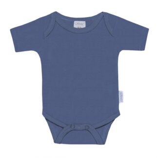Romper Uni Line Silk Blue, 62-68