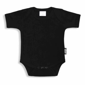 Romper Uni Line zwart, 50-56