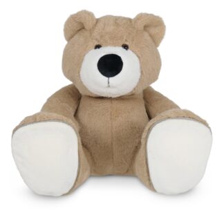 Sole Mates, Beer Vic cream 45cm met verwisselbare zooltjes voor Naam & Geboortedatum