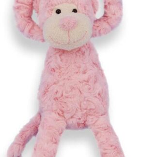 Funnies Slingeraap Roze 45 cm